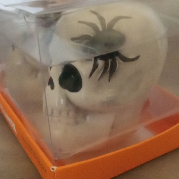 Spooky Skull Salt and Pepper Shaker Set - Picture 3 of 4